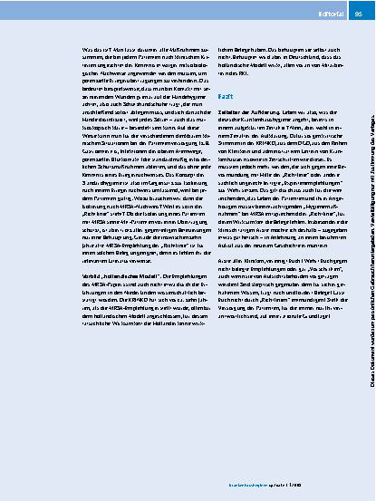 Vorschauseite 3: Befreiung der Krankenhaushygiene aus der selbstverschuldeten Unwissenschaftlichkeit