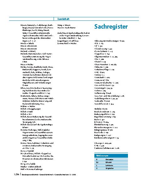 Vorschauseite 6: Bandinhalt Band 49 – 2006