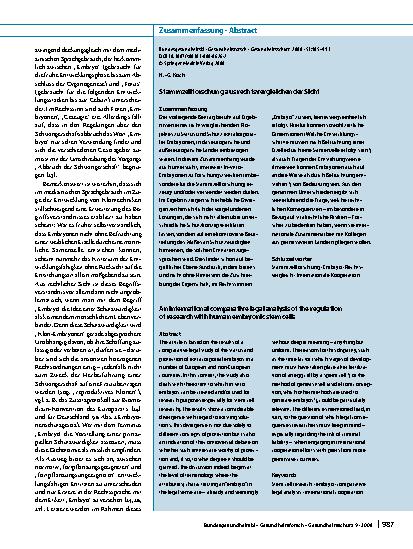 Vorschauseite 3: Stammzellforschung aus rechtsvergleichender Sicht