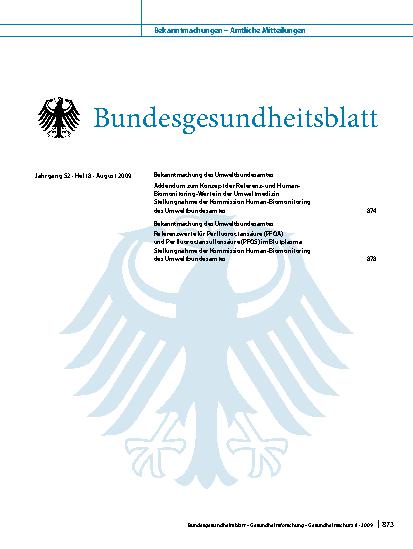 Vorschauseite 1: Bekanntmachungen Inhalt