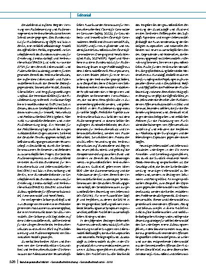 Vorschauseite 2: Gesundheitlicher Verbraucherschutz