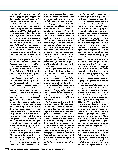 Vorschauseite 2: Frühe Hilfen