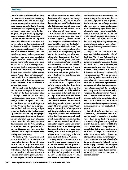 Vorschauseite 2: Das Burn-out-Syndrom