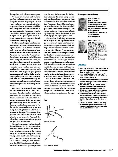 Vorschauseite 3: Langzeitüberlebende