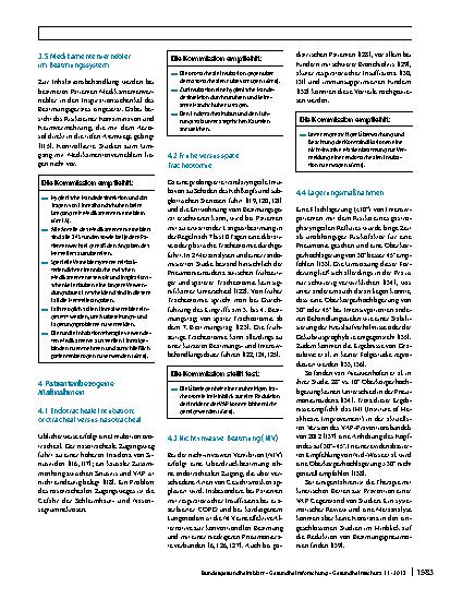 Vorschauseite 6: Prävention der nosokomialen beatmungsassoziierten Pneumonie
