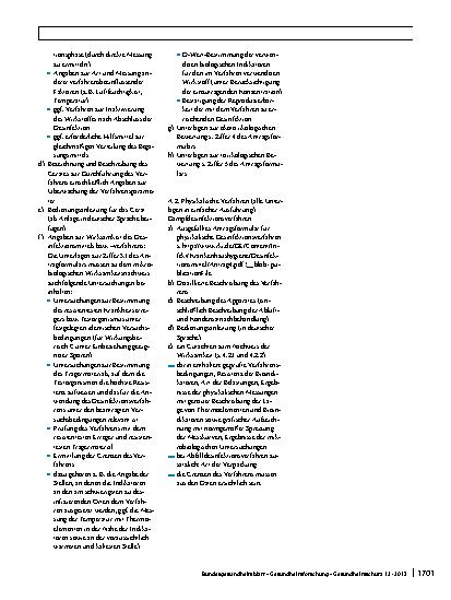 Vorschauseite 6: Bekanntmachung zum Aufnahmeverfahren für Desinfektionsmittel und -verfahren in die vom Robert Koch-Institut gemäß §18 Infektionsschutzgesetz aufzustellende Liste geprüfter und ane…