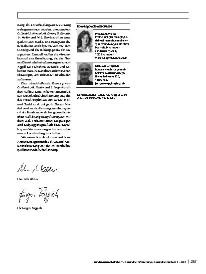 Vorschauseite 3: Krebsfrüherkennung im Wandel