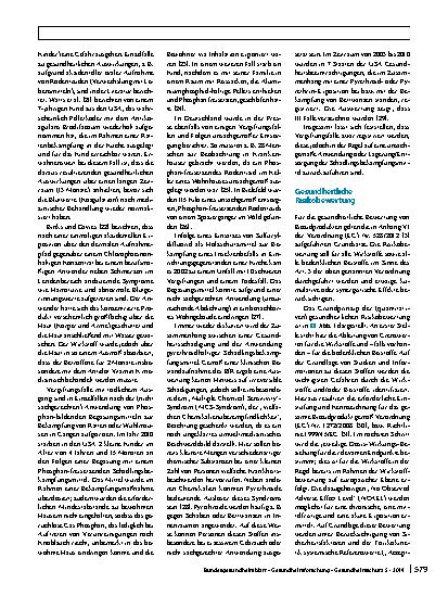 Vorschauseite 6: Gesundheitliche Risiken durch Schädlingsbekämpfungsmittel