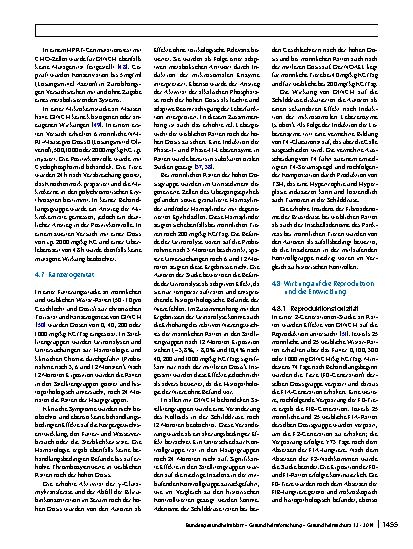 Vorschauseite 5: Stoffmonographie für 1, 2-Cyclohexandicarbonsäure-di-isononylester (Hexamoll® DINCH®) – HBM-Werte für die Summe der Metabolite Cyclohexan-1, 2-dicarbonsäure-mono-hydroxyisononyles…