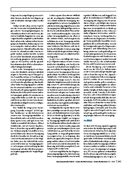 Vorschauseite 3: Innovative Versorgungsformen und Modelle der vernetzten Versorgung