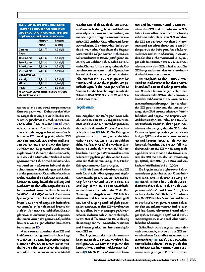 Vorschauseite 5: Messung des subjektiven sozialen Status in der Gesundheitsforschung mit einer deutschen Version der MacArthur Scale