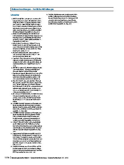 Vorschauseite 4: Empfehlung der Kommission Umweltmedizin am Robert Koch-Institut zu Moderne Lichtquellen