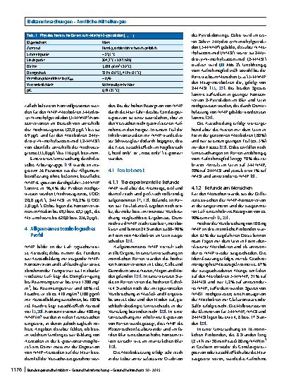Vorschauseite 2: Stoffmonographie für N-Methyl-2-pyrrolidon (NMP) und „Human-Biomonitoring“-Werte für die Metaboliten 5-Hydroxy-NMP und 2-Hydroxy-N-methylsuccinimid im Urin von Erwachsenen und Kin…