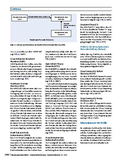 Vorschauseite 5: Die Rolle von Integrating the Healtcare Enterprise (IHE) in der Telemedizin