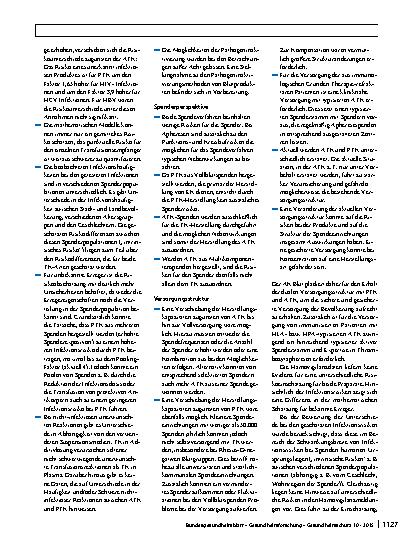 Vorschauseite 2: Bewertung von Aphereseund Pool-Thrombozytenkonzentraten