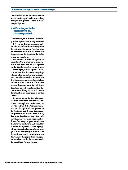 Vorschauseite 2: Feststellung der Spendereignung und Spendetauglichkeit von Hämochromatose Merkmalsträgern