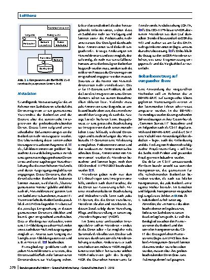Vorschauseite 4: Strategien zur Vernetzung von Biobanken