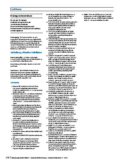 Vorschauseite 6: Strategien zur Vernetzung von Biobanken