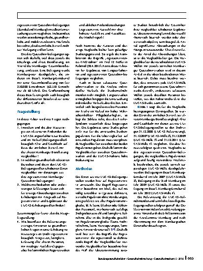 Vorschauseite 4: Vergleichbarkeit von Studien epidemiologischer Alternsforschung
