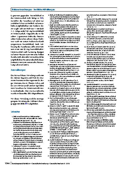 Vorschauseite 5: Richtwert für Formaldehyd in der Innenraumluft