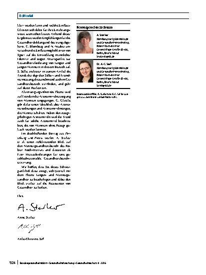 Vorschauseite 2: Männergesundheit – Think positive!