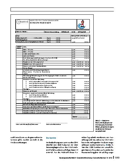 Vorschauseite 4: Evaluation des Babylotse-Plus-Screeningbogens