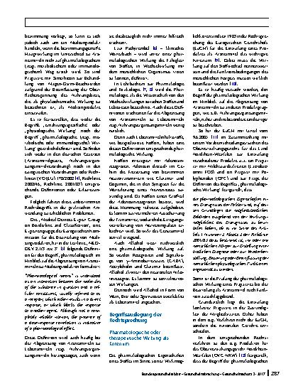 Vorschauseite 2: Pharmakologische Wirkung als Abgrenzungskriterium
