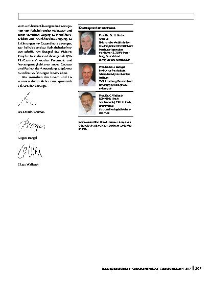 Vorschauseite 3: Neue Herausforderungen für die Medizinische Rehabilitation
