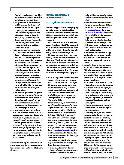 Vorschauseite 4: Handlungsempfehlungen für die Erstellung von Hitzeaktionsplänen zum Schutz der menschlichen Gesundheit