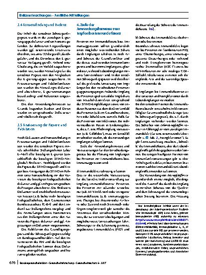 Vorschauseite 3: Impfen bei Immundefizienz