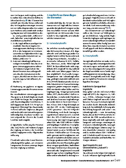 Vorschauseite 4: Impfen bei Immundefizienz