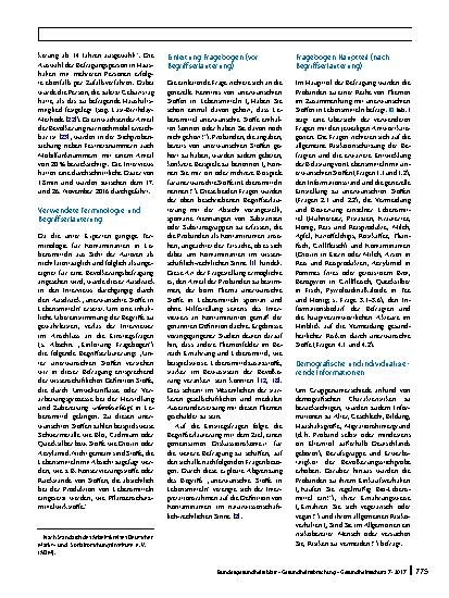 Vorschauseite 2: Risikowahrnehmung von Kontaminanten in Lebensmitteln