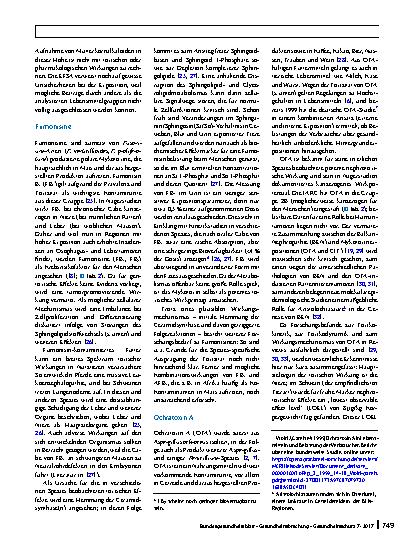 Vorschauseite 5: Mykotoxine in Lebensmitteln