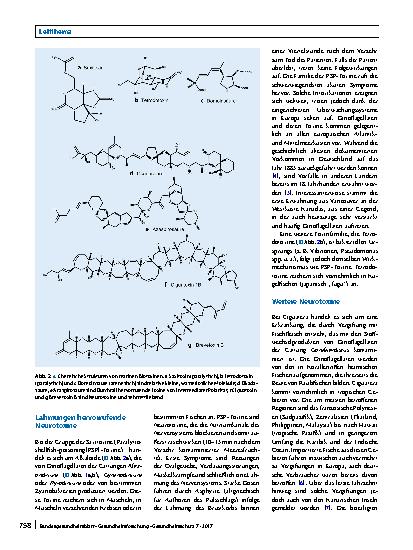 Vorschauseite 2: Intoxikation durch marine Biotoxine