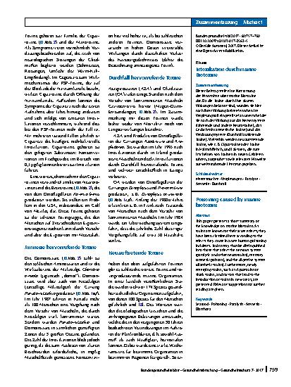 Vorschauseite 3: Intoxikation durch marine Biotoxine