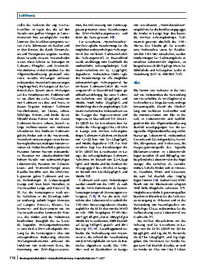 Vorschauseite 4: Metalle und ihre Verbindungen als Kontaminanten in Lebensmitteln
