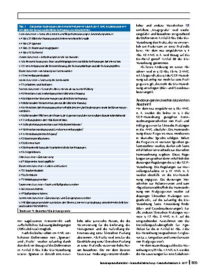 Vorschauseite 2: Änderungen des Arzneimittelgesetzes durch die EU-Verordnung zu klinischen Prüfungen