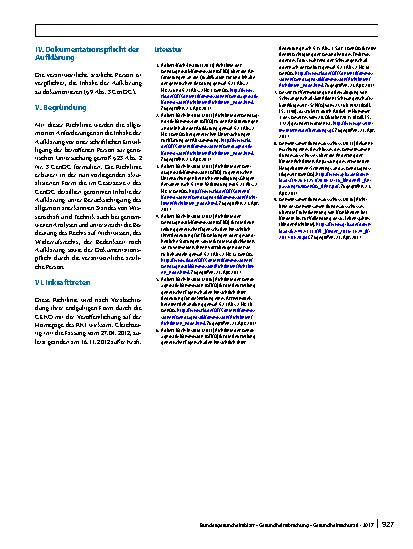 Vorschauseite 5: Richtlinie der Gendiagnostik-Kommission (GEKO) für die Anforderungen an die Inhalte der Aufklärung bei genetischen Untersuchungen zu medizinischen Zwecken gemäß § 23 Abs. 2 Nr. 3…