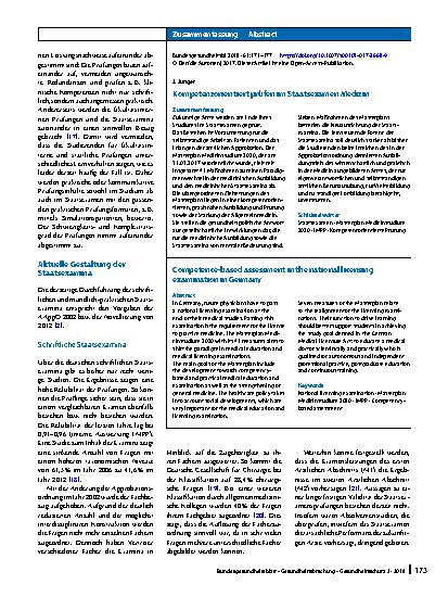 Vorschauseite 3: Kompetenzorientiert prüfen im Staatsexamen Medizin