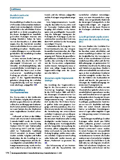 Vorschauseite 4: Kompetenzorientiert prüfen im Staatsexamen Medizin