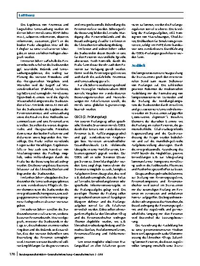 Vorschauseite 6: Kompetenzorientiert prüfen im Staatsexamen Medizin