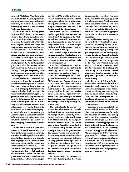 Vorschauseite 2: Medizinische Ausbildung in Bewegung