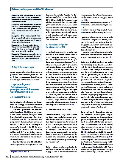 Vorschauseite 3: Prävention postoperativer Wundinfektionen