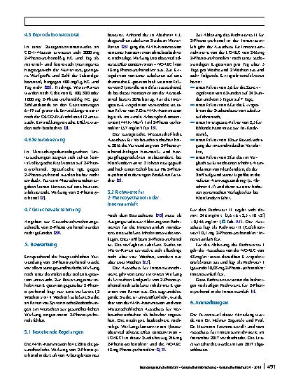 Vorschauseite 4: Richtwerte für 2-Phenoxyethanol in der Innenraumluft
