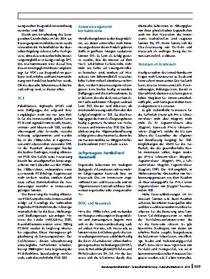 Vorschauseite 4: Schadstoffe im Innenraum – aktuelle Handlungsfelder