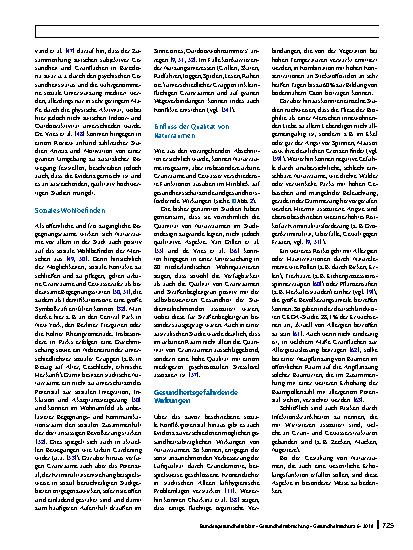 Vorschauseite 6: Einfluss von Naturräumen auf die Gesundheit – Evidenzlage und Konsequenzen für Wissenschaft und Praxis