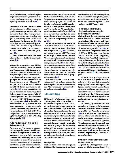 Vorschauseite 6: Filovirus – Auslöser von hämorrhagischem Fieber