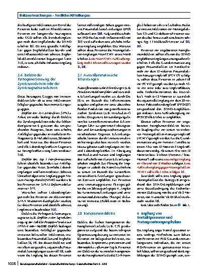 Vorschauseite 5: Impfen bei Immundefizienz