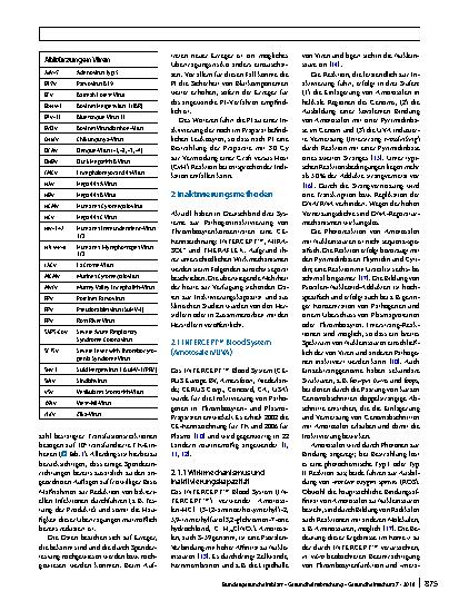 Vorschauseite 2: Pathogen-Inaktivierungssysteme für Thrombozytenkonzentrate