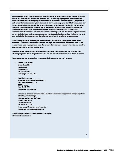 Vorschauseite 4: Vorgehensweise bei Variante Creutzfeldt-Jakob-Krankheit (vCJK) im Zusammenhang mit Blut, Plasma und Blutprodukten (Votum 46)